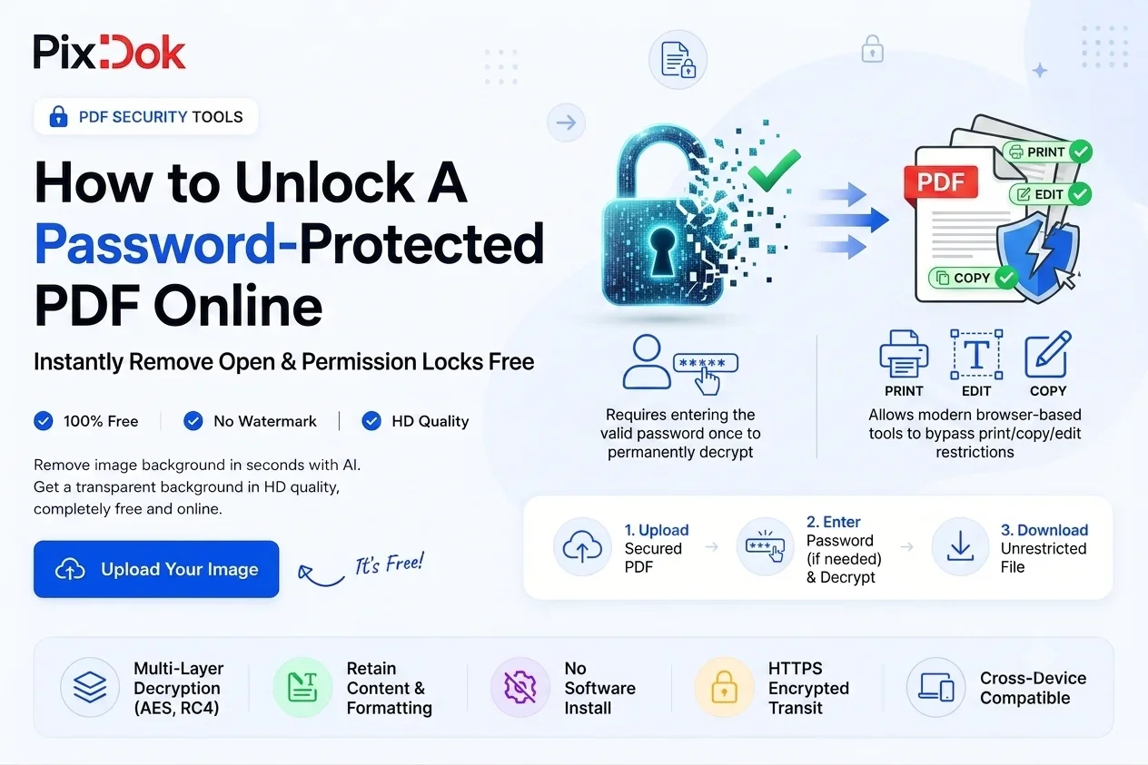 How to Unlock a Password-Protected PDF Online (2026 Guide)